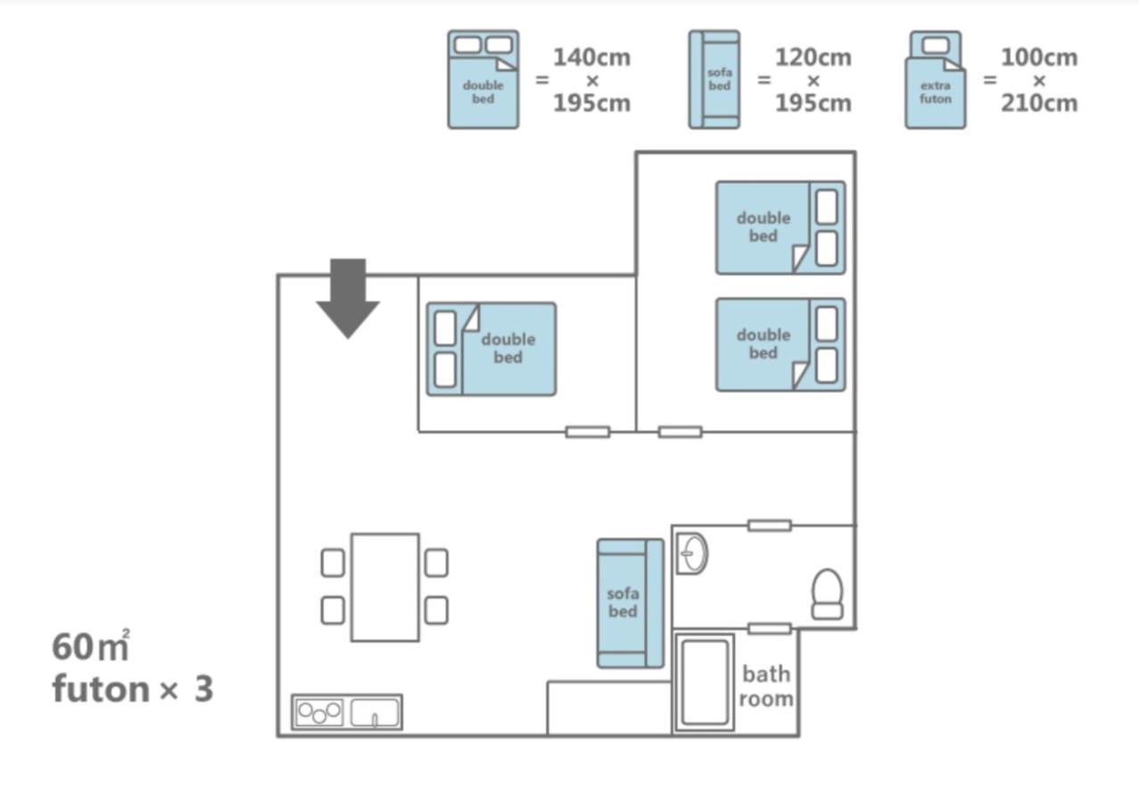 Apartament Daiki Building 2 Kioto Zewnętrze zdjęcie